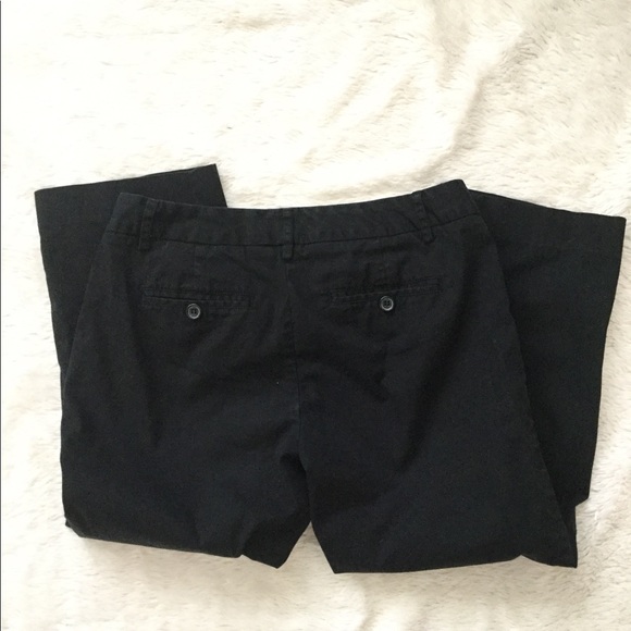 Daisy Fuentes black cropped pants - Picture 4 of 6